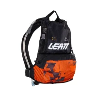 LEATT (НОВИНКА 2024) CAMEL BAG (PLECAK) Z SYSTEMEM HYDRACYJNYM HYDRATION MOTO RACE 1.5 HF ПОМАРАНЧЕВИЙ КОЛІР КОЛІР ЧОРНИЙ/ПОМАРАНЧЕВИЙ РОЗМІР XS-XXL