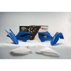 RACETECH КОМПЛЕКТ ПЛАСТІКОВ HUSABERG TE/FE 125/250/300/350/450/501 '13-'14 КОЛІР OEM СИНІЙ БІЛИЙ