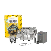 PROMX ЦИЛІНДР КОМПЛЕКТНИЙ ( ЦИЛІНДР + ПОРШЕНЬ VERTEX +  УЩІЛЬНЕННЯ TOP-END PROX + ПІДШИПНИК ) KAWASAKI KX 85 '06-'13 СТАНДАРТ ( 48,50 MM ) NICASYL