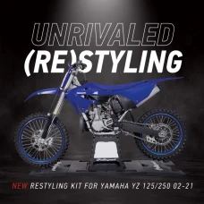 POLISPORT COMPLETE REСТИЛЬ KIT YZ125/250 02-21 22 СТИЛЬ СИНЯ
