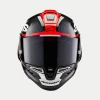 ALPINESTARS ШОЛОМ SUPERTECH R10 ЕЛЕМЕНТ BLACK\/CARB\/FLUO RED\/WHITE M - зображення 2
