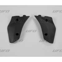КРИШКИ РАДІАТОРА UFO LOWER PART HVA CR/WR125-360 06- КОЛІР ЧОРНИЙ 001