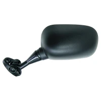 EMGO 2025/02 ДЗЕРКАЛО HONDA CBR 900 (929) RR '00-'01, CBR 900 (954) RR '02-'03 ЛІВА (OEM: 88120-MCJ-003) КОЛІР ЧОРНИЙ (УЗОР ОРИГІНАЛУ) (УПРАВЛІННЯ)