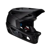 LEATT (НОВИНКА 2023) ШОЛОМ ВЕЛОСИПЕДИ MTB GRAVITY 4.0 V23 HELMET STEALTH КОЛІР ЧОРНИЙ РОЗМІР XL (61-62 CM)