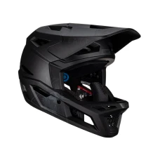 LEATT (НОВИНКА 2023) ШОЛОМ ВЕЛОСИПЕДИ MTB GRAVITY 4.0 V23 HELMET STEALTH КОЛІР ЧОРНИЙ РОЗМІР XL (61-62 CM)