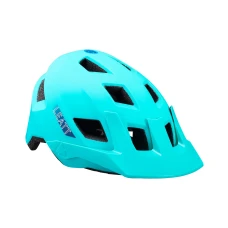 LEATT (НОВИНКА 2024) ШОЛОМ ВЕЛОСИПЕДИ MTB ALLMTN 1.0 JUNIOR (DZIECIECY/WYPINANA SZCZEKA) V24 AQUA КОЛІР GRANATOWY/NIEBIESKI РОЗМІР XS (50-54 CM)