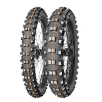 MITAS ШИНА 80/100-12 TERRA FORCE-MX SM 50M (CZERWONO-ZOLTY РЕМІНЬ) TT ЗАДНЯ DOT 2023 (DOT:XSDT) (460048)