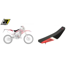 BLACKBIRD ПОКРИВКА/ПОКРИВКА NA СИДІННЯ HONDA CRF 250R '10-'13, CRF 450R '09-'12 DREAM 4 КОЛІР ЧОРНИЙ/ЧЕРВОНИЙ/БІЛИЙ