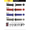 PROGRIP ПЕРЕМИКАЧІ PG709 ВИКЛЮЧЕНИЙ ROAD Z БЛОК SCS LOCK-ON + 6 ADAPTEROW ROLGAZU (22+25MM) КОЛІР СІРИЙ (709-108) - зображення 2