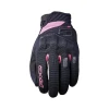 FIVE GLOVES РУКАВИЦІ TEKSTYLNE DAMSKIE RS3 EVO WOMAN КОЛІР CZARNY\/ROZOWY FLUO РОЗМІР 5 (XS) - зображення 1