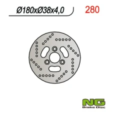 NG ДИСК ТОРМОЗНИЙ ПЕРІД SUZUKI AN 125/150 95-00 (180X38X4)