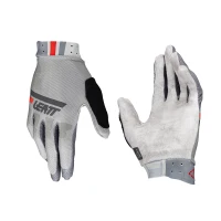 LEATT (НОВИНКА 2024) РУКАВИЦІ ВЕЛОСИПЕДІВ MTB 3.0 X-FLOW GLOVE GRANITE КОЛІР СІРИЙ РОЗМІР M