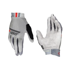 LEATT (НОВИНКА 2024) РУКАВИЦІ ВЕЛОСИПЕДІВ MTB 3.0 X-FLOW GLOVE GRANITE КОЛІР СІРИЙ РОЗМІР L