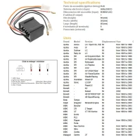 DZE МОДУЛЬ ЗАПАЛУ CDI YAMAHA BW, YOG, WHY, BREEZE, NEOS, AEROX, MBK,APRILIA 50