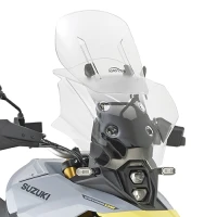 KAPPA СТІКЛО SUZUKI V-STROM 800DE/SE (23-24) РЕГУЛЬОВАНА AIRFLOW PRZEZROCZYSTA - ЗАМІНЮЄ KAF3125