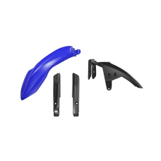 RACETECH (RTECH) 2024/12 КОМПЛЕКТНИЙ КРИЛО ПЕРІД Z OSLONAMI ТЕЛЕСКОПІЧНИЙ ( АМОРТИЗАТОРІВ ) YAMAHA T7 TENERE 700 '19-'24 КОЛІР СИНІЙ / ЧОРНИЙ