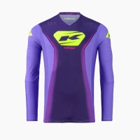KENNY RACING СОРОЧКА CROSS/ENDURO PERFORMANCE SOLID PURPLE КОЛІР FIOLETOWY/ ЖОВТИЙ FLUO РОЗМІР S