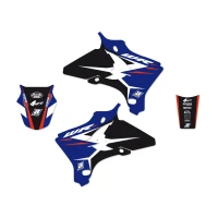 BLACKBIRD КОМПЛЕКТ НАЛІПОК (OKLEIN) YAMAHA WR250/450F '05-'06 DREAM 4 КОЛІР СИНІЙ/ЧОРНИЙ