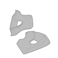 SIMPSON DARKSOME CHEEK КОЛОДКИ 2XL