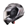CABERG ШОЛОМ SZCZEKOWY FLIP-BACK (SZCZEKA DO ЗАДУ) МОДЕЛЬ TRIP LUNAR SOLID КОЛІР ЧОРНИЙ MAT\/BIALY\/SZARY РОЗМІР L (PINLOCK W КОМПЛЕКТІ) - зображення 3