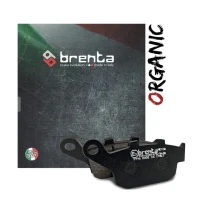 BRENTA BRENTA КОЛОДКИ ДИСКОВІ ТОРМОЗНІ KH496 ORGANIC HONDA CB 500R/X '13-'16, CB 650F '14-'16, CBR 650/CTX 700 ЗАД (FT 3155)