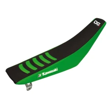 BLACKBIRD ПОКРИВКА/ПОКРИВКА NA СИДІННЯ KAWASAKI KX 85 '01-'13 DOUBLE GRIP 3 КОЛІР CZARNY/ZIELONY