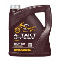 MANNOL МАСТИЛО SILNIKOWY 4T MOTORBIKE 10W60 4L SYNTETYCZNY ESTER TECHNOLOGY (JASO MA/MA2) (7815) (20)