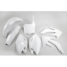 UFO КОМПЛЕКТ ПЛАСТІКОВ HONDA CRF 250R '08-'09 КОЛІР БІЛИЙ = HO112BE041 (HO112E041)