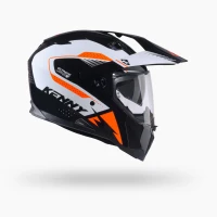 KENNY RACING ШОЛОМ DUAL ADVENTURE EXTREME GRAPHIC ПОМАРАНЧЕВИЙ КОЛІР КОЛІР CZARNY/POMARANCZOWY/BIALY РОЗМІР XXL