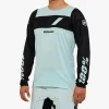 100 ПРОЦЕНТ MTB СОРОЧКА ROWEROWA МОДЕЛЬ R-CORE X LE PALE BLUE КОЛІР CZARNY\/BLEKITNY РОЗМІР XL - зображення 1