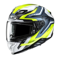 HJC ШОЛОМ F71 FES WHITE/FLUO YELLOW/BLUE MC3HSF L