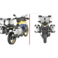 KAPPA 2025/11 СТЕЛАЖ KUFROW БОКОВИХ MONOKEY CAM SIDE SUZUKI V-STROM 800 DE / SE '23-'25  - ПІД KUFRY KVG K'VOYAGER АЛЮМІНІЙ - ПРАВАЯ KVGS33 WCIETY