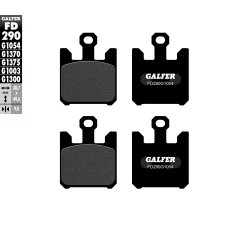 GALFER КОЛОДКИ ДИСКОВІ ТОРМОЗНІ KH369/4 KAWASAKI / SUZUKI ПЕРІД (4 ШТУКИ.)