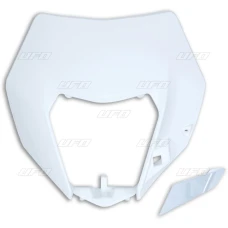 UFO ЗАХИСТ ФАРИ ПЕРІД KTM EXC/EXCF 14-16 КОЛІР БІЛИЙ (УЗОР OEM)