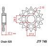 JT ЗІРОЧКА ПЕРІД 2249 14 DUCATI PANIGALE 1199\/1299 '12-'19 (224914JT) (LANC.525) - зображення 1