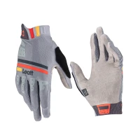 LEATT (НОВИНКА 2023) РУКАВИЦІ ВЕЛОСИПЕДІВ MTB 2.0 X-FLOW GLOVE TITANIUM КОЛІР СІРИЙ РОЗМІР S