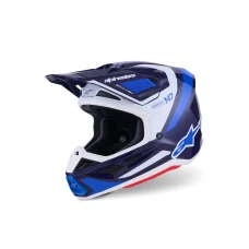 ALPINESTARS ШОЛОМ S-M7 RISE BLUE/WHITE L
