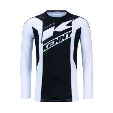 KENNY RACING СОРОЧКА CROSS/ENDURO TRACK ZOOM BLACK WHITE КОЛІР CZARNY/BIALY СІРИЙ РОЗМІР L