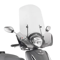 KAPPA СТІКЛО YAMAHA D'ELIGHT 125 '21, 49,5 X 65,5 CM PRZEZROCZYSTA - POTRZEBNE КРІПЛЕННЯ A2154AK