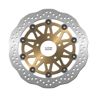 NG ДИСК ТОРМОЗНИЙ ПЕРІД SUZUKI RG 125/250 F/GAMMA '91-'94, GSF 1200 BANDIT '07-'12, GSX 750 '97-'08, GV 1200 MADURA '85-'86, VZ 800 MARAUDER '96-'04 (300X64X5MM) (5X10,25MM) WAVE PLYWAJACA (ЗОЛОТИЙ МАТЕРІАЛ)