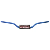 RENTHAL КЕРМО 1,1/8 ЦІЛИЙ (28,6MM) MX FATBAR РУЧКИ BLUE CR HIGH/RICKY JOHNSON КОЛІР СИНІЙ Z GABKA