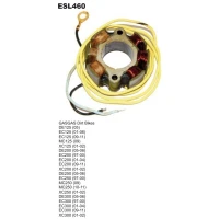 ELECTROSPORT UZWOJENIE ГЕНЕРАТОР (STATOR) ZE SWIATLAMI GAS GAS 125/200/250/300 97-11
