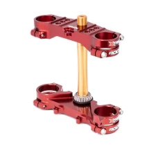 XTRIG ПОЛКИ ПІДВІСКИ ПЕРІД ROCS TECH TRIPLE CLAMPS YAMAHA YZ 65 '18-'25; YZ 85 '06-'25 (OFFSET 25MM) КОЛІР X-TRX BROWN