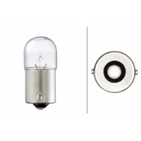 HELLA ЛАМПОЧКА 12V 5W BA15S R5W 1 ШТУКА (КОЛІР БІЛИЙ СТІКЛО)