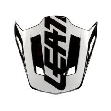 LEATT VISOR MOTO 9.5 V25 CARBON/WHITE