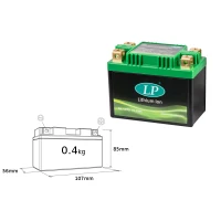 LANDPORT АКУМУЛЯТОР LITOWO-JONOWY LIFEPO4 LFP5 (107X56X85) (YTX4LBS, YTX5LBS) (19,2 WH) (ВАГА 400G) (8) (OEM KTM 79111053000)