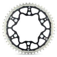 MOTO-MASTER АКЦІЯ ЗІРОЧКА ЗАД DUAL RING (STALOWO-ALUMINIOWA) 808 51 (80851) КОЛІР ЧОРНИЙ SUZUKI DR/RM/RMZ (JTR808.51) (LANC.520)