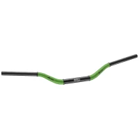 ACCEL КЕРМО АЛЮМІНІЙ (28,6MM) TAPER MX УЗОР YAMAHA YZ ВИСОКЕ (7075-T6) ERGAL DWUKOLOROWA ZIELONY+CZARNY (SZER. 803MM, WYS. 92MM)