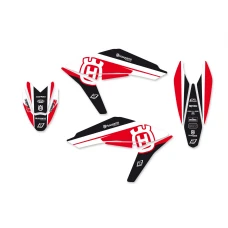 BLACKBIRD КОМПЛЕКТ НАЛІПОК (OKLEIN) HUSQVARNA TE/TC 449-511 '11-'13 DREAM 4 КОЛІР CZERWONY/CZARNY/BIALY