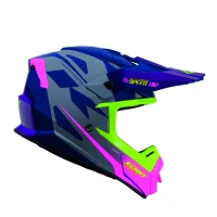 KENNY RACING ШОЛОМ CROSS/ENDURO TRACK GRAPHIC SPEED PURPLE PINK КОЛІР FIOLETOWY/ROZOWY/ZOLTY РОЗМІР XS